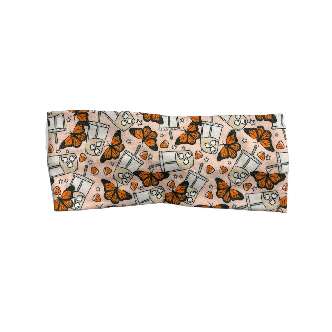 Summer Iced Coffee Twist Super Soft Headband