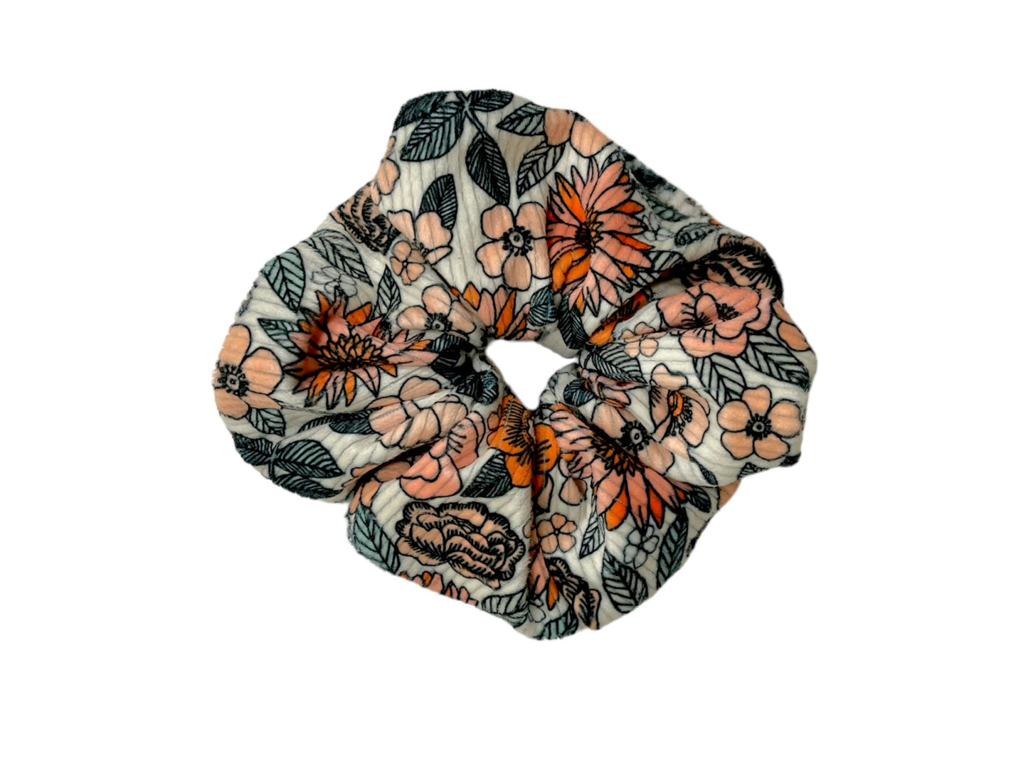 Floral Scrunchie