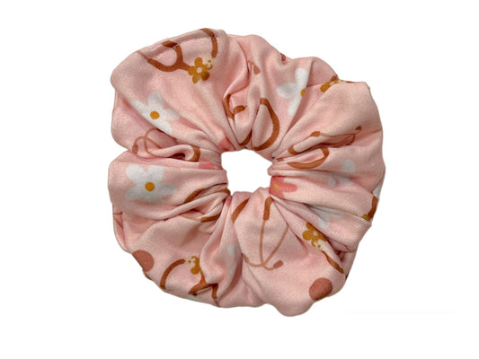 Pink Nursing Scrunchie