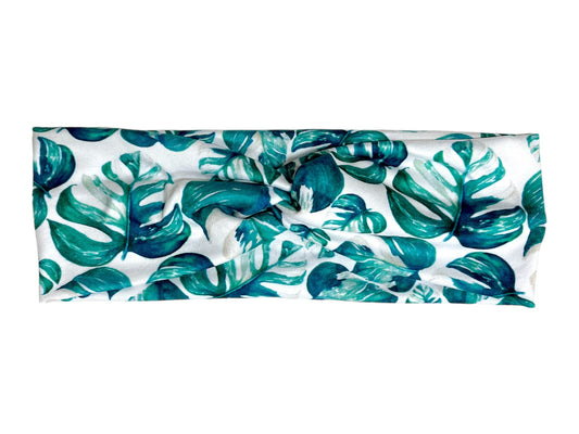 Monstera Twist Super Soft Headband