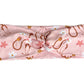 Pink Nursing Twist Super Soft Headband