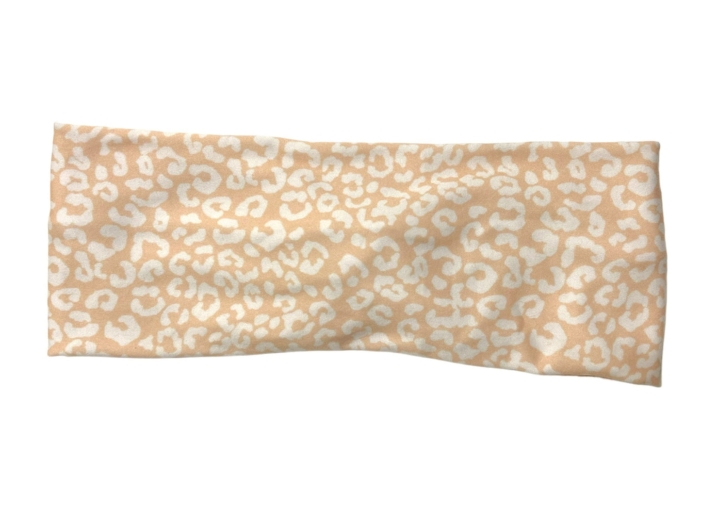 Neutral Leopard Twist Super Soft Headband