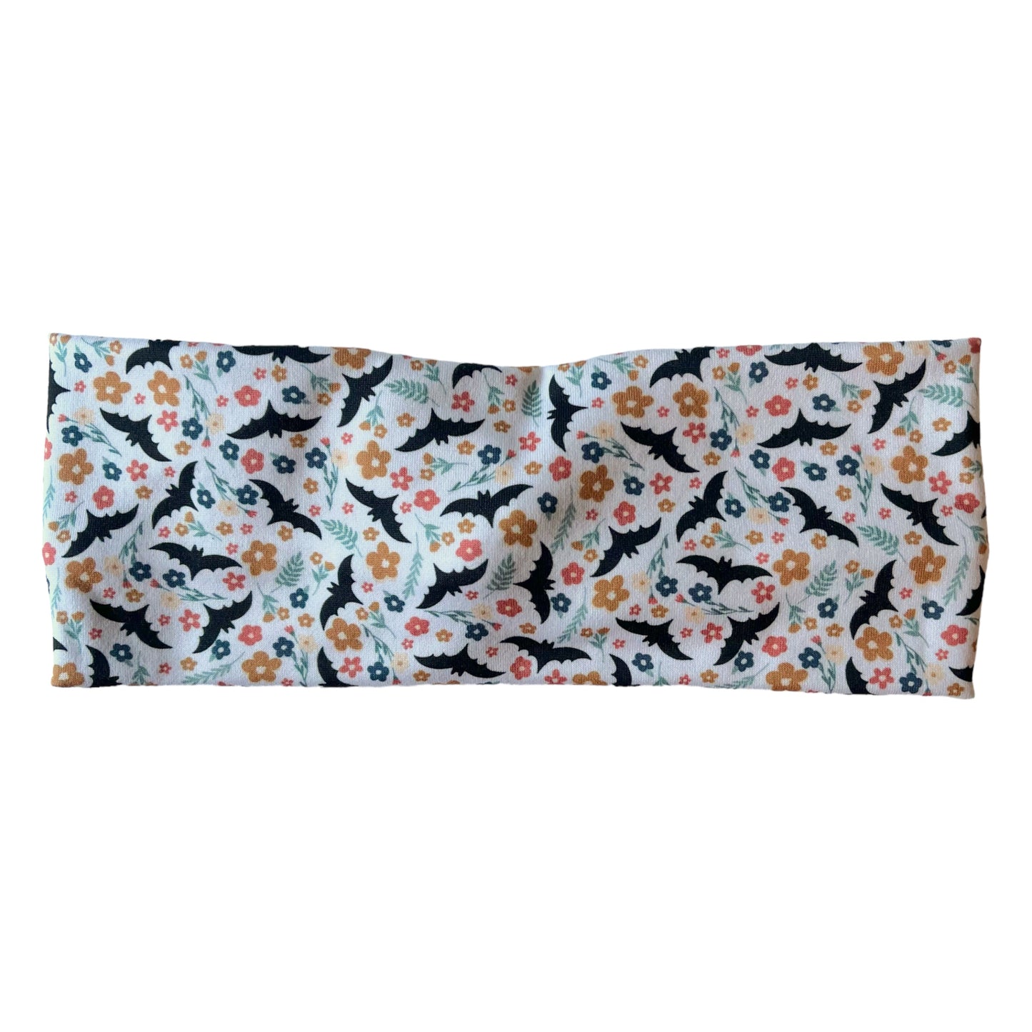 Floral Bats Twist Super Soft Headband