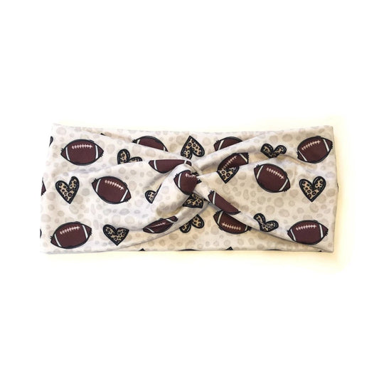Football Twist Super Soft Headband