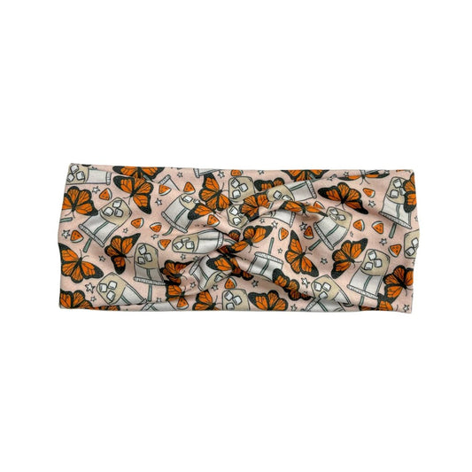 Summer Iced Coffee Twist Super Soft Headband